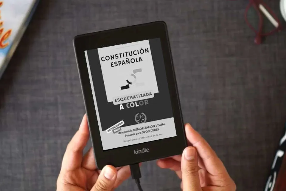 Lea en línea Constitución Española (Ilustrado): Esquematizada a color | Para Opositores | Gran formato como un eBook Kindle